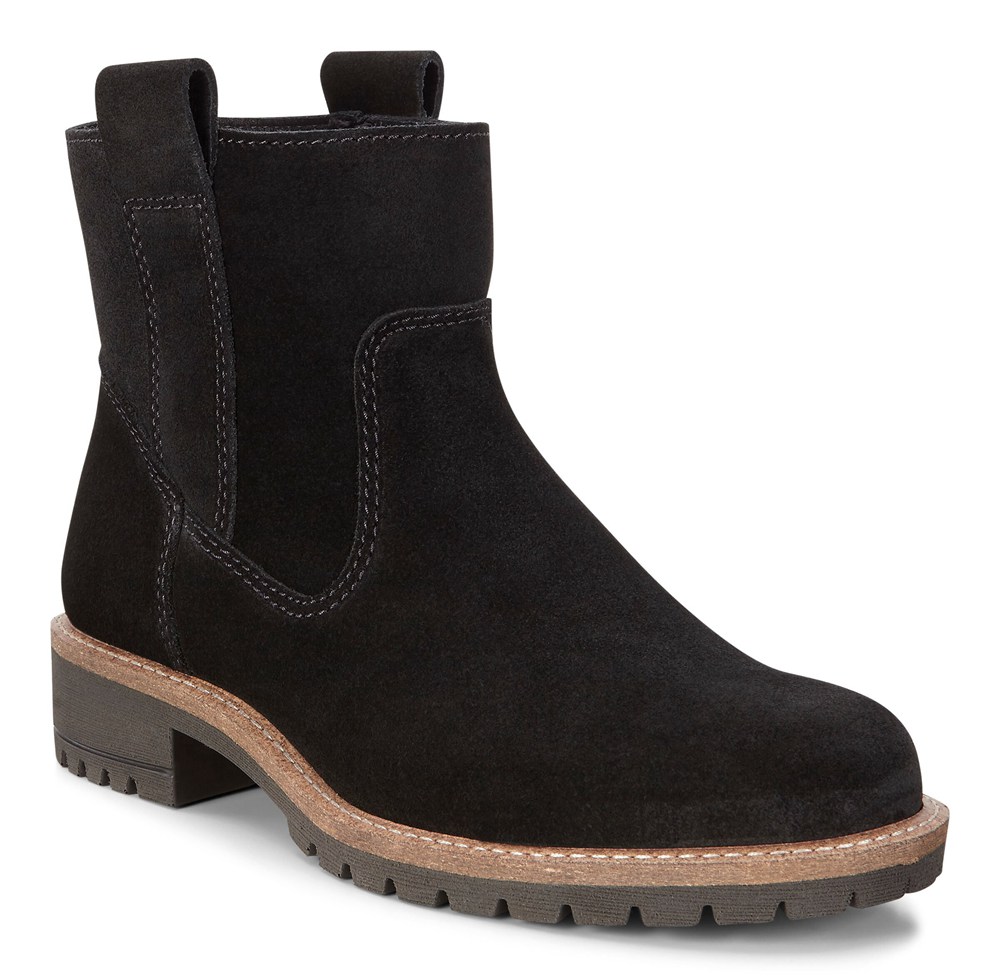 Botas Mujer - ECCO Elaine Chukka - Negros - EIG291580